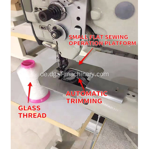 Direktantrieb Overlock Lederbeutel und Gepäckmaschine DS-6860D